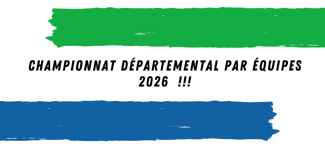 Championnat Départemental par Équipes 2026 : des flèches bien placées… et des nerfs solides !